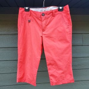 Docker's Bermuda Shorts, Size 8 petite, coral color